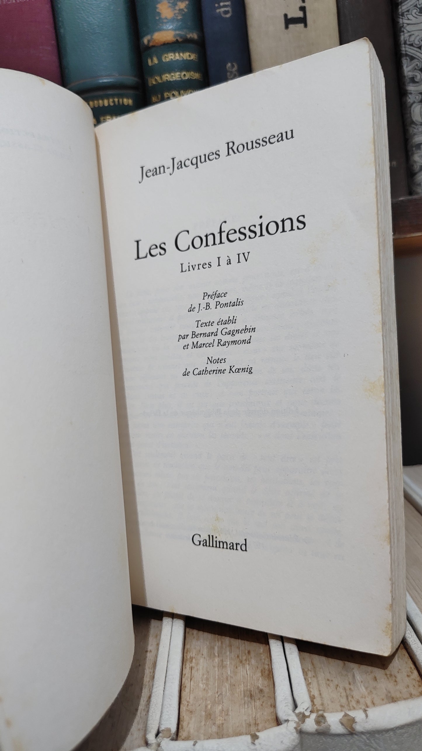 Rousseau - Les Confessions