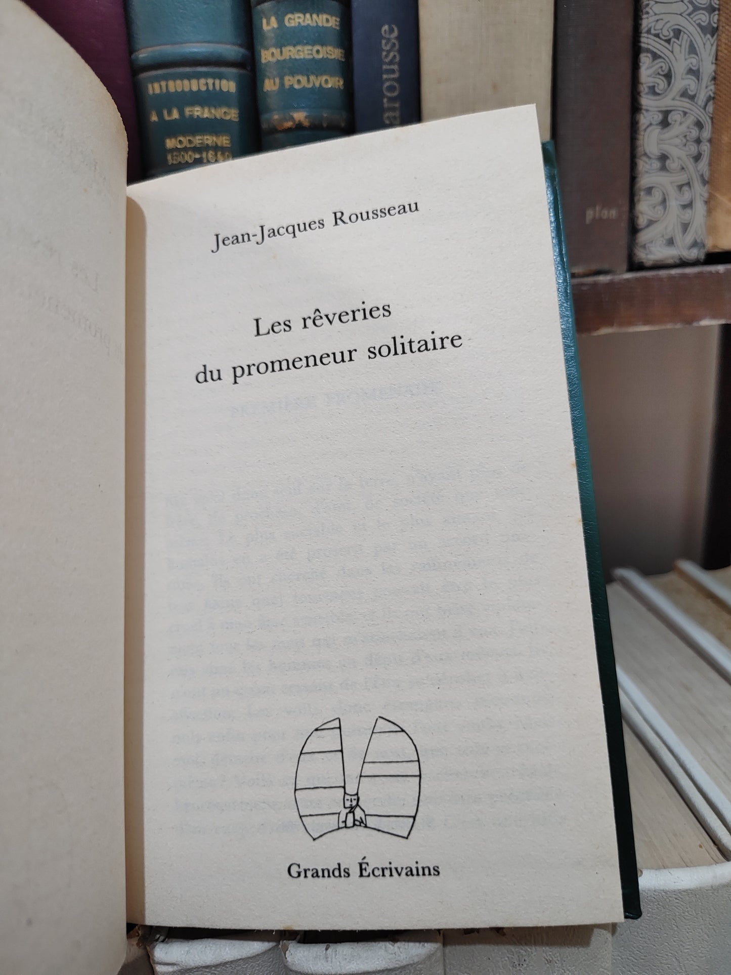 Rousseau - Les rêveries du promeneur solitaire