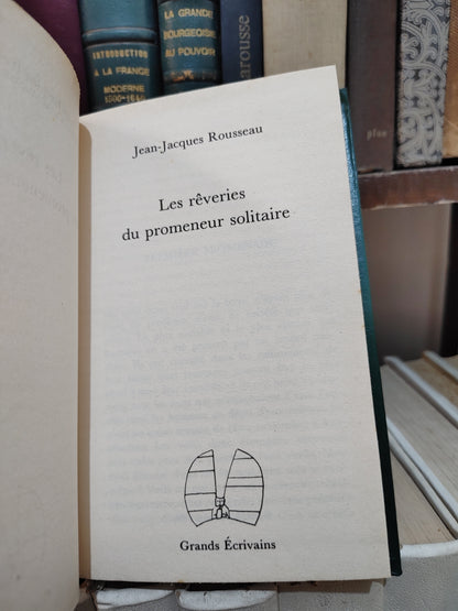 Rousseau - Les rêveries du promeneur solitaire