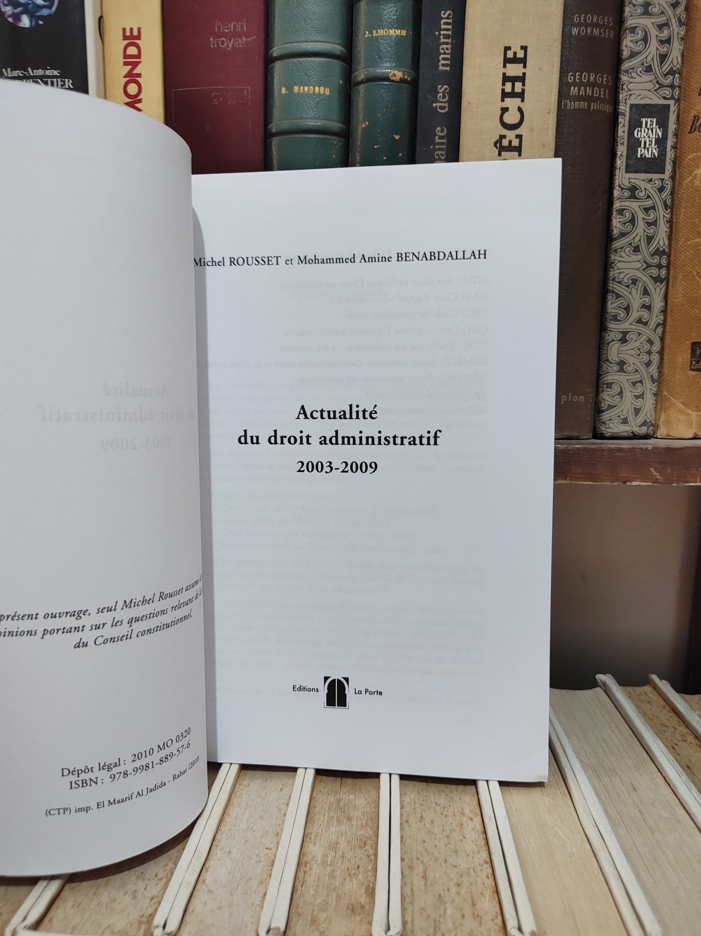 Rousset - Actualité du droit administratif 2003-2009
