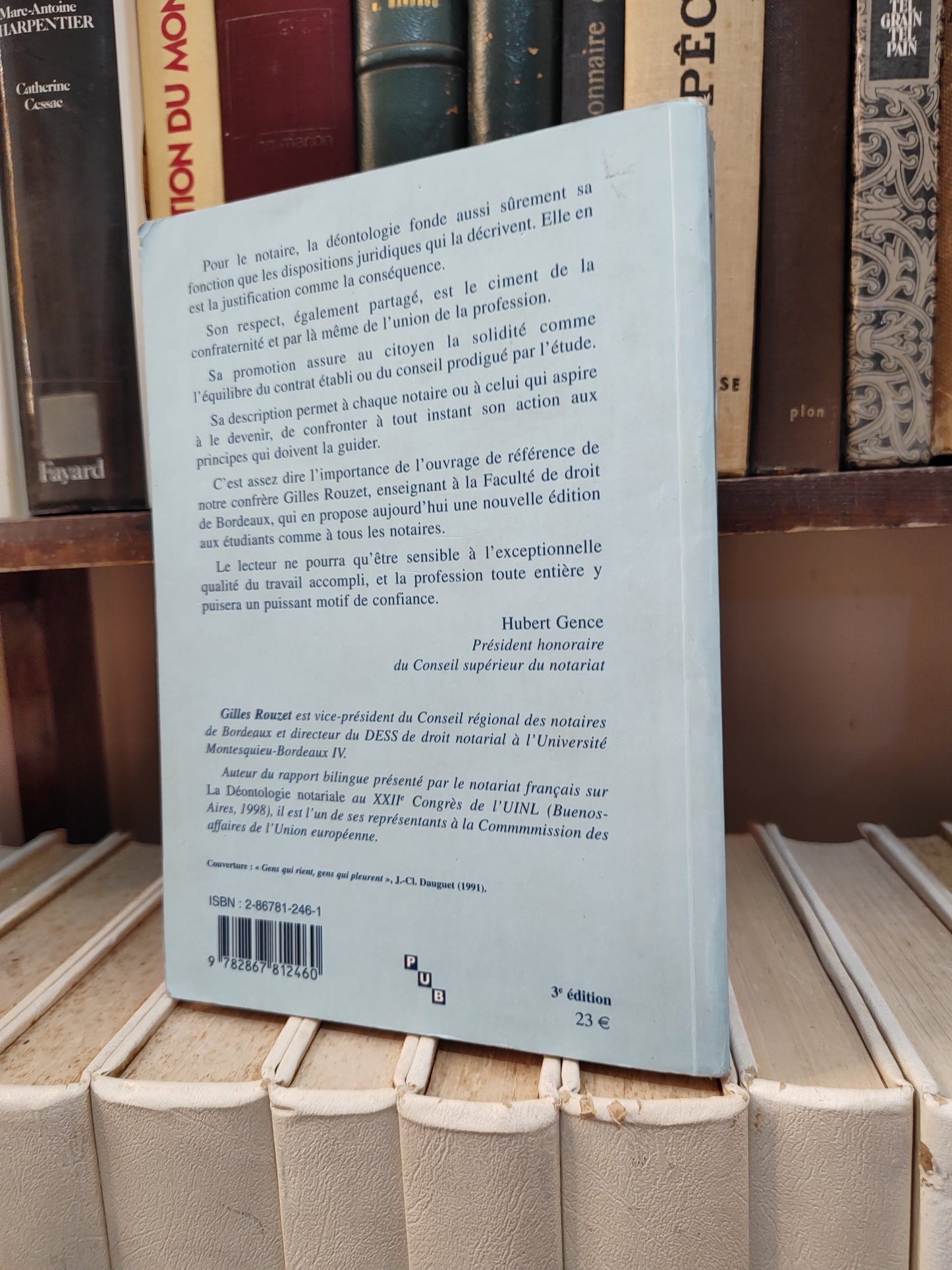 Rouzet - Précis de déontologie notariale