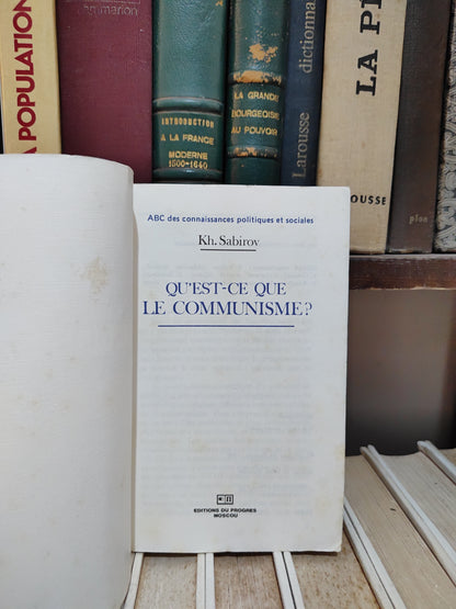 Sabirov - Qu'est-ce que le communisme
