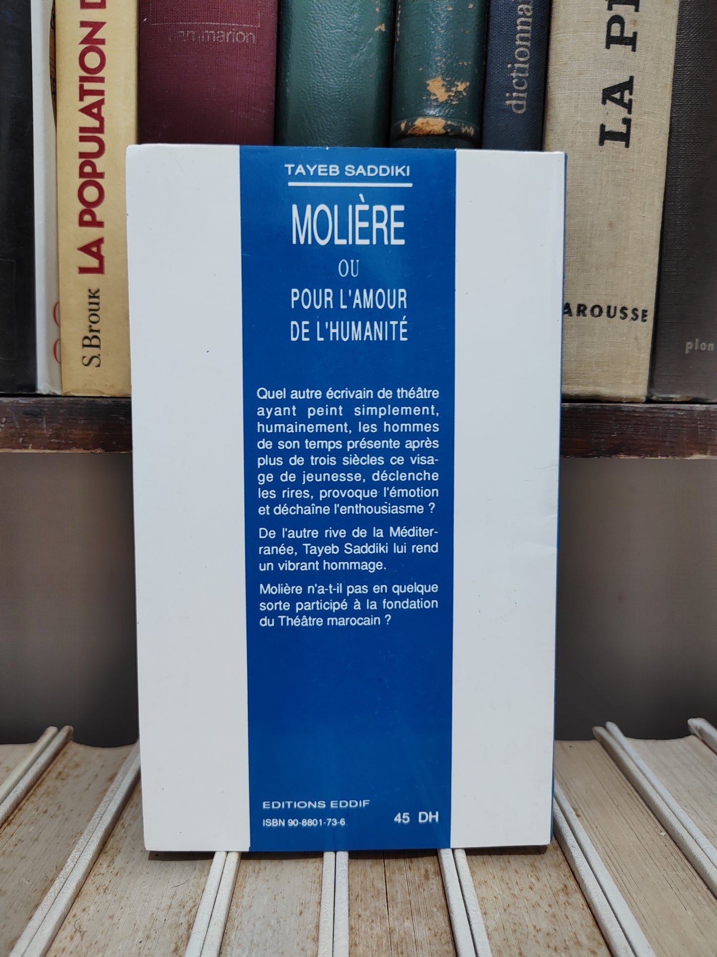 Saddiki - Molière ou pour l'amour de l'humanité