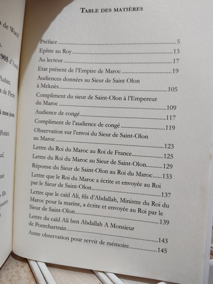 Saint-Olon - Un ambassadeur de Louis XVI à la cour de Moulay Ismail