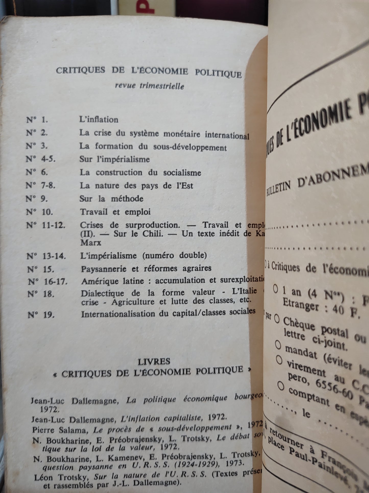 Salama - Une introduction à l'économie politique