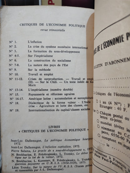 Salama - Une introduction à l'économie politique
