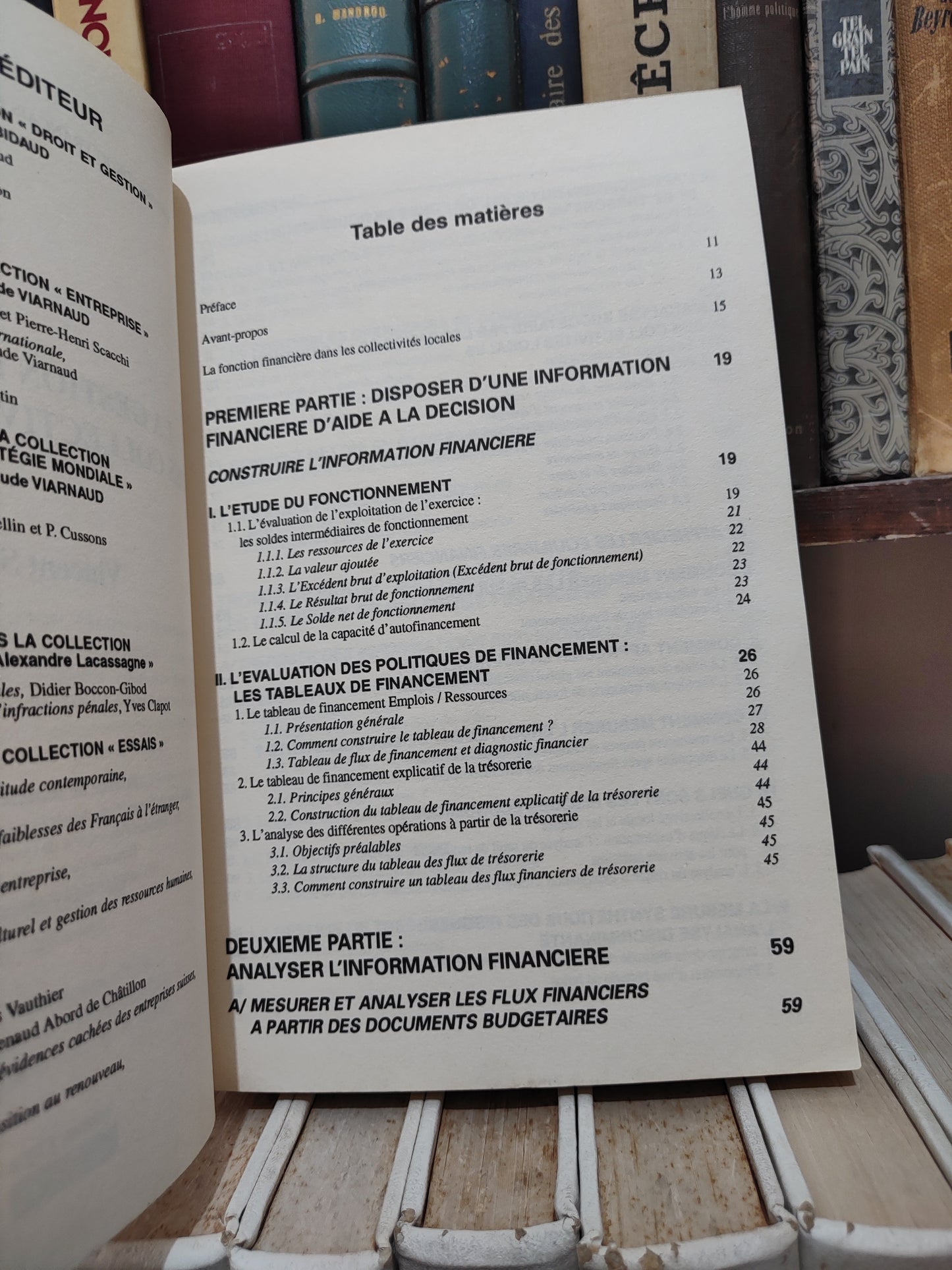 Sallé - La gestion financière des collectivités locales