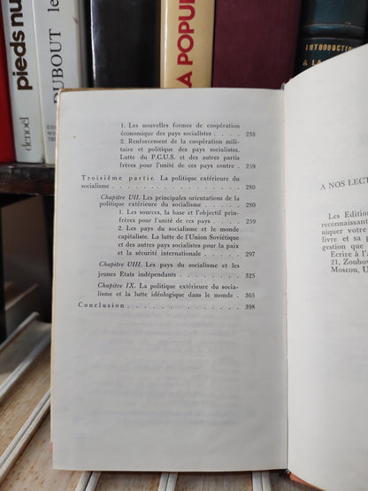 Sanakoev - Le système socialiste mondial