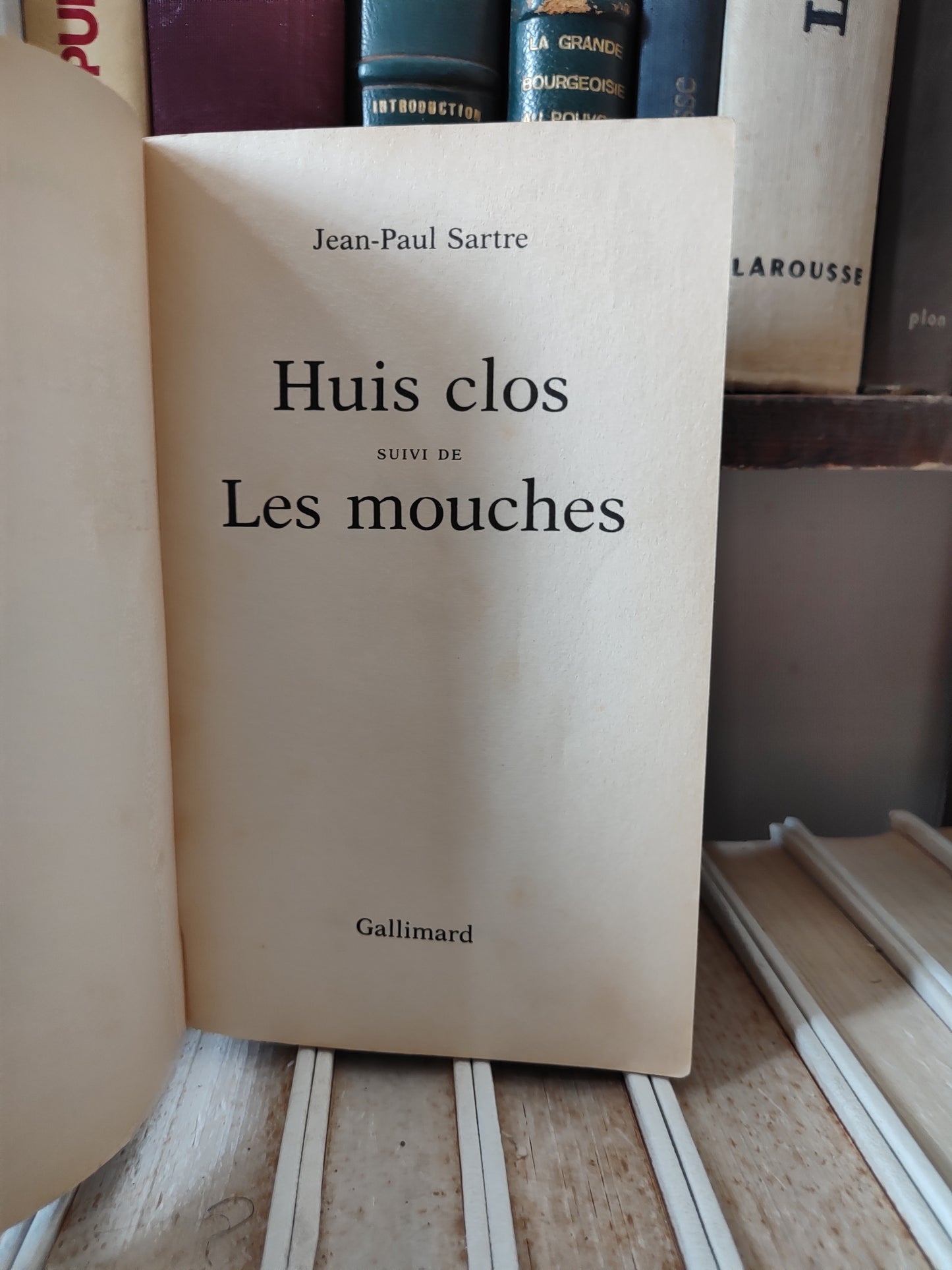 Sartre - Huis clos suivi de Les mouches