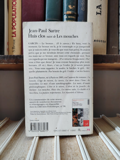 Sartre - Huis clos suivi de Les mouches