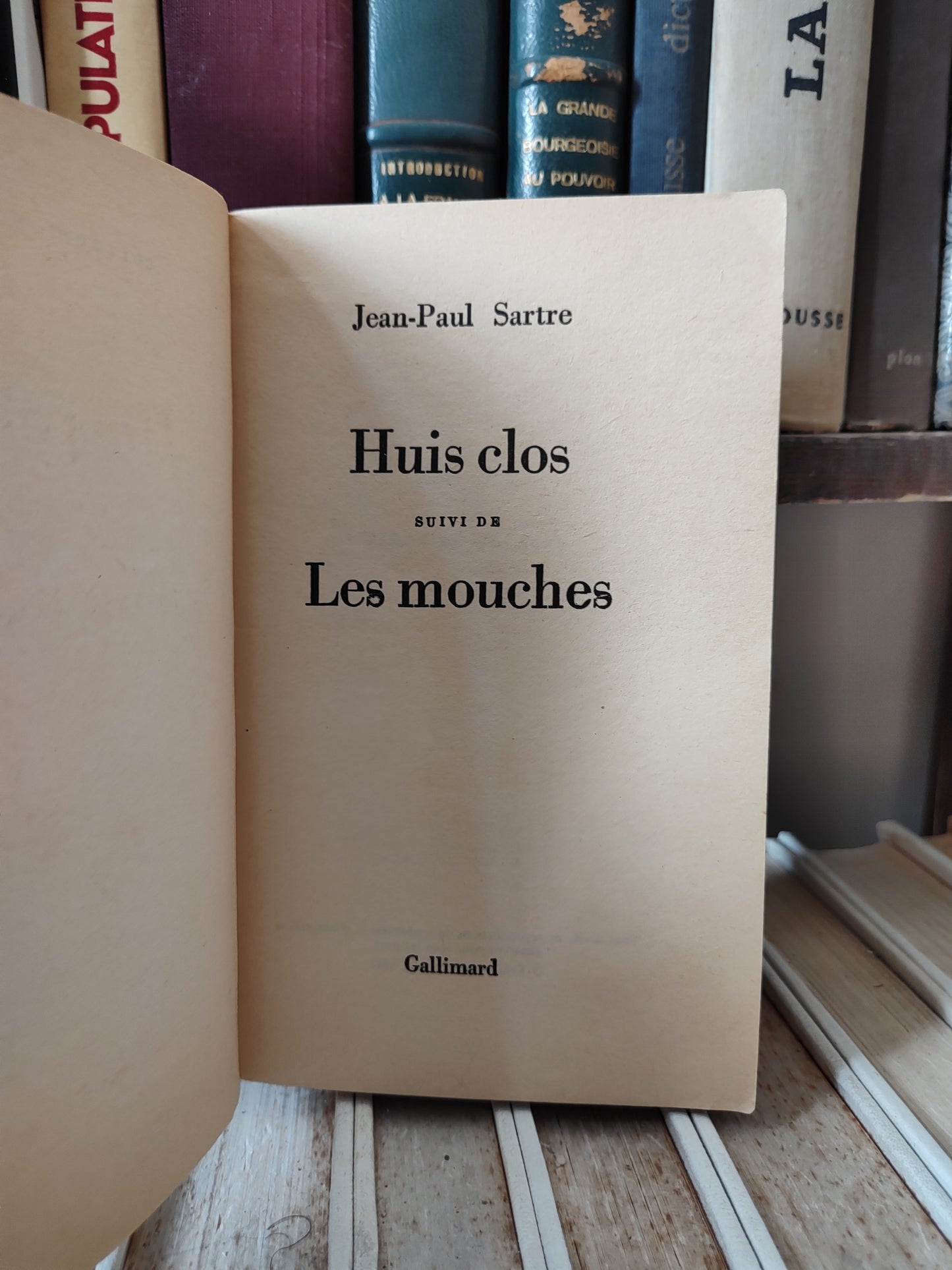 Sartre - Huis clos suivi de Les mouches