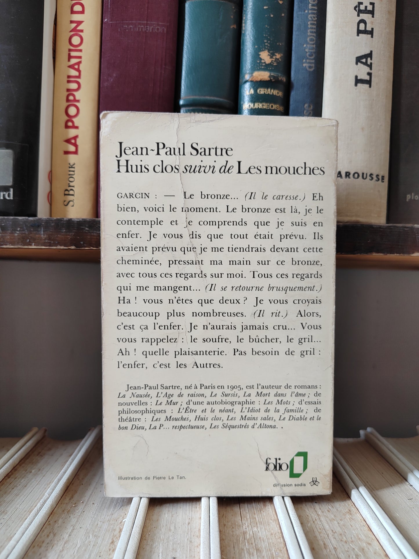 Sartre - Huis clos suivi de Les mouches