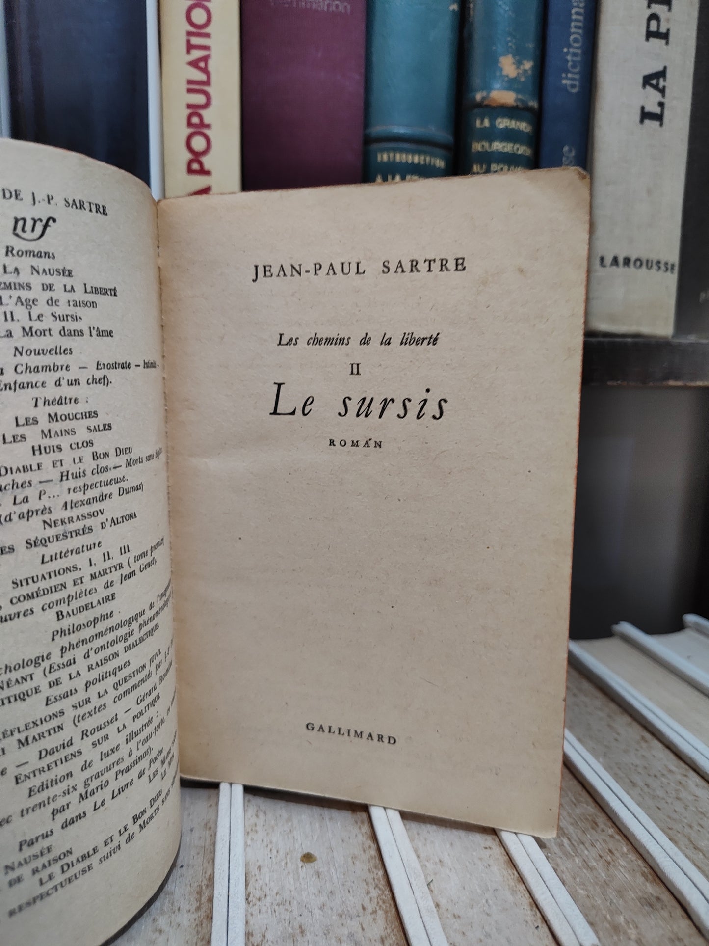 Sartre - Le sursis