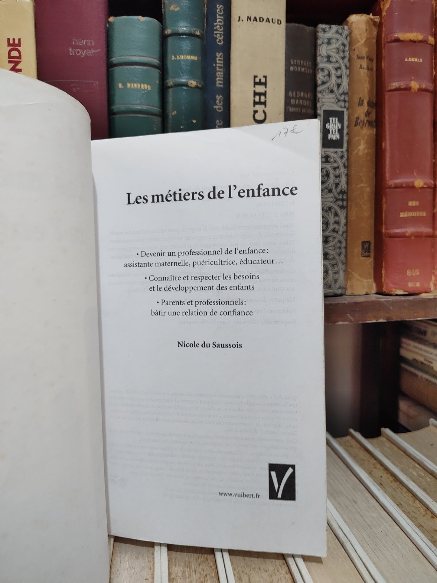 Saussois - Les métiers de l'enfance