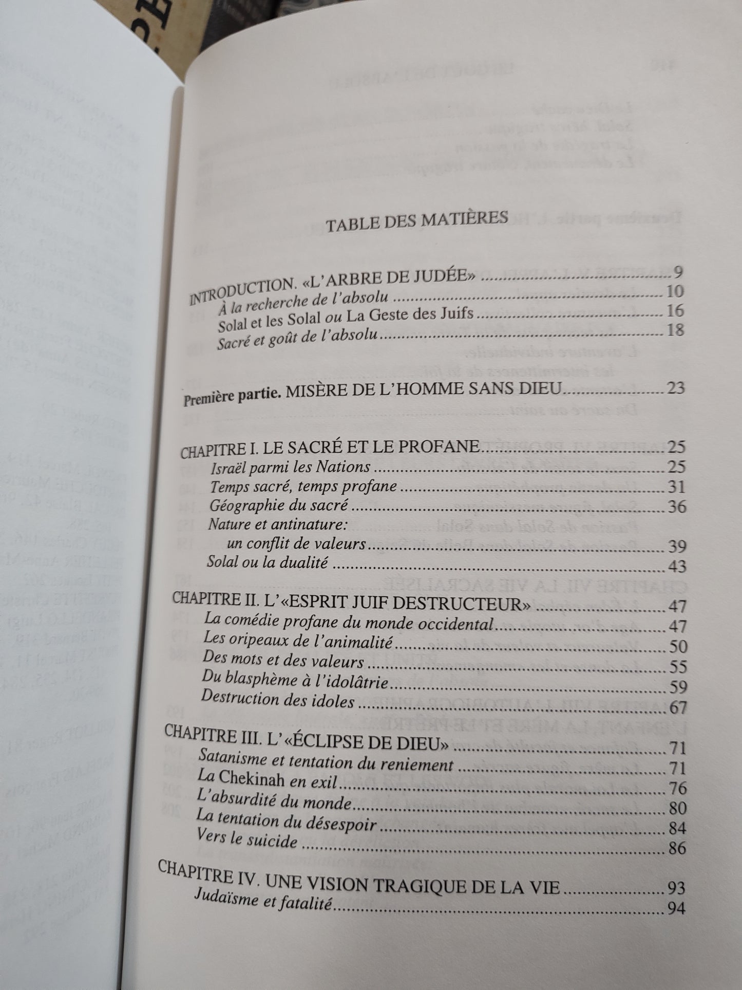 Schanffner - Le Gout de l'absolu ; l'enjeu sacré de la littérature dans l'œuvre d'Albert Cohen