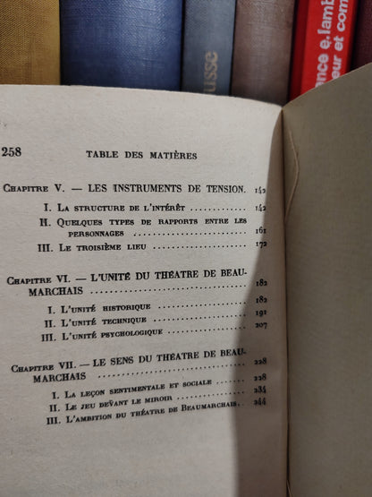 Scherer - La dramaturgie de Beaumarchais