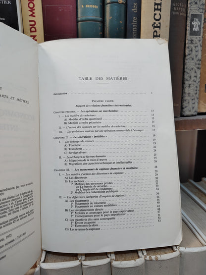 Schlogel - Les relations économiques et financières internationales