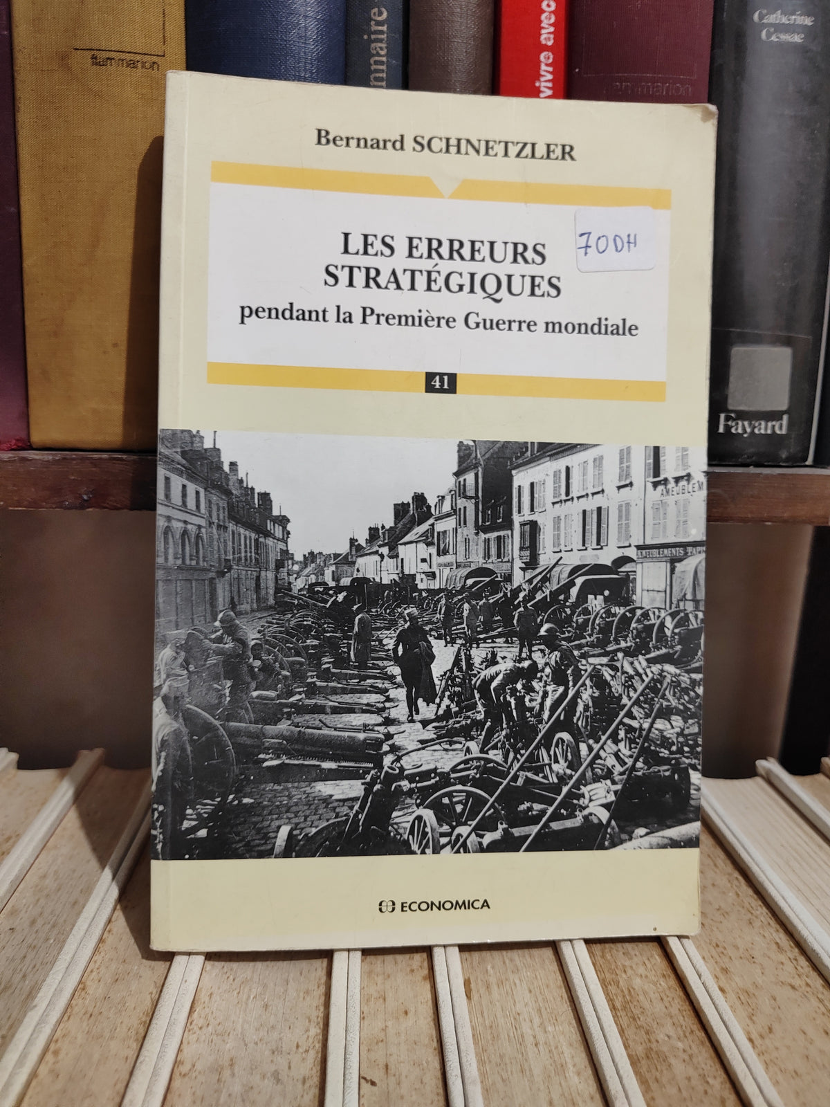 Schnetzler - Les erreurs stratégiques pendant la première Guerre mondiale