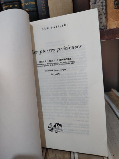 Schubnel - Les pierres précieuses