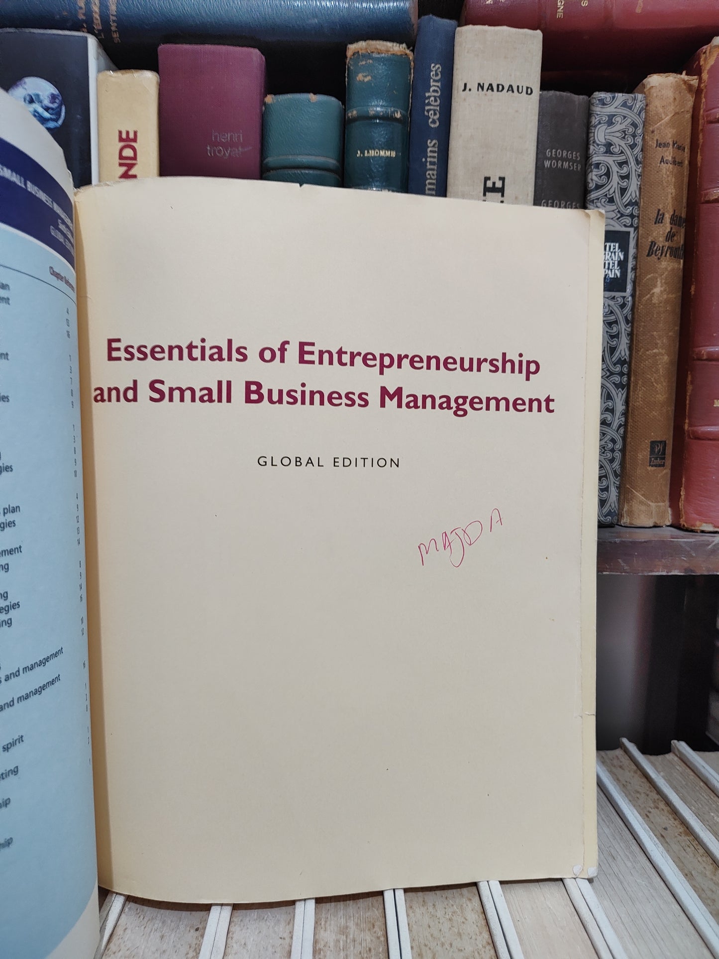 Scraborough - Essentials of entrepreneyrships and small business management