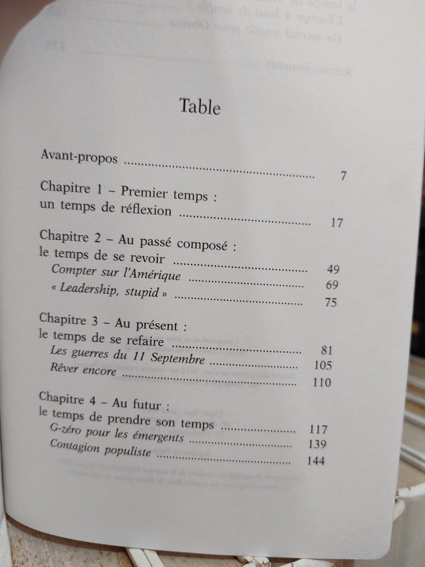 Serfaty - Un monde nouveau en manque d'Amérique