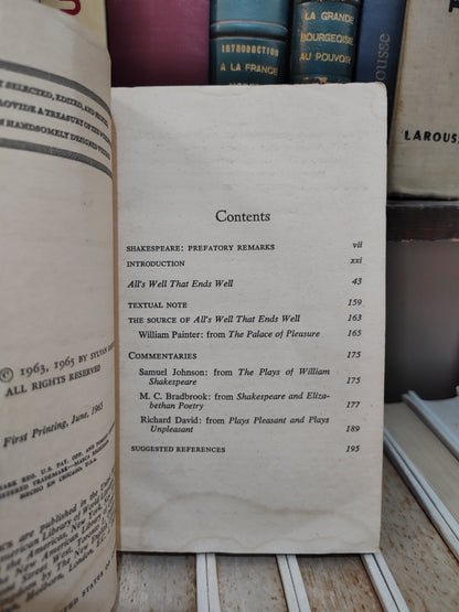 Shakespeare - All's well that ends well