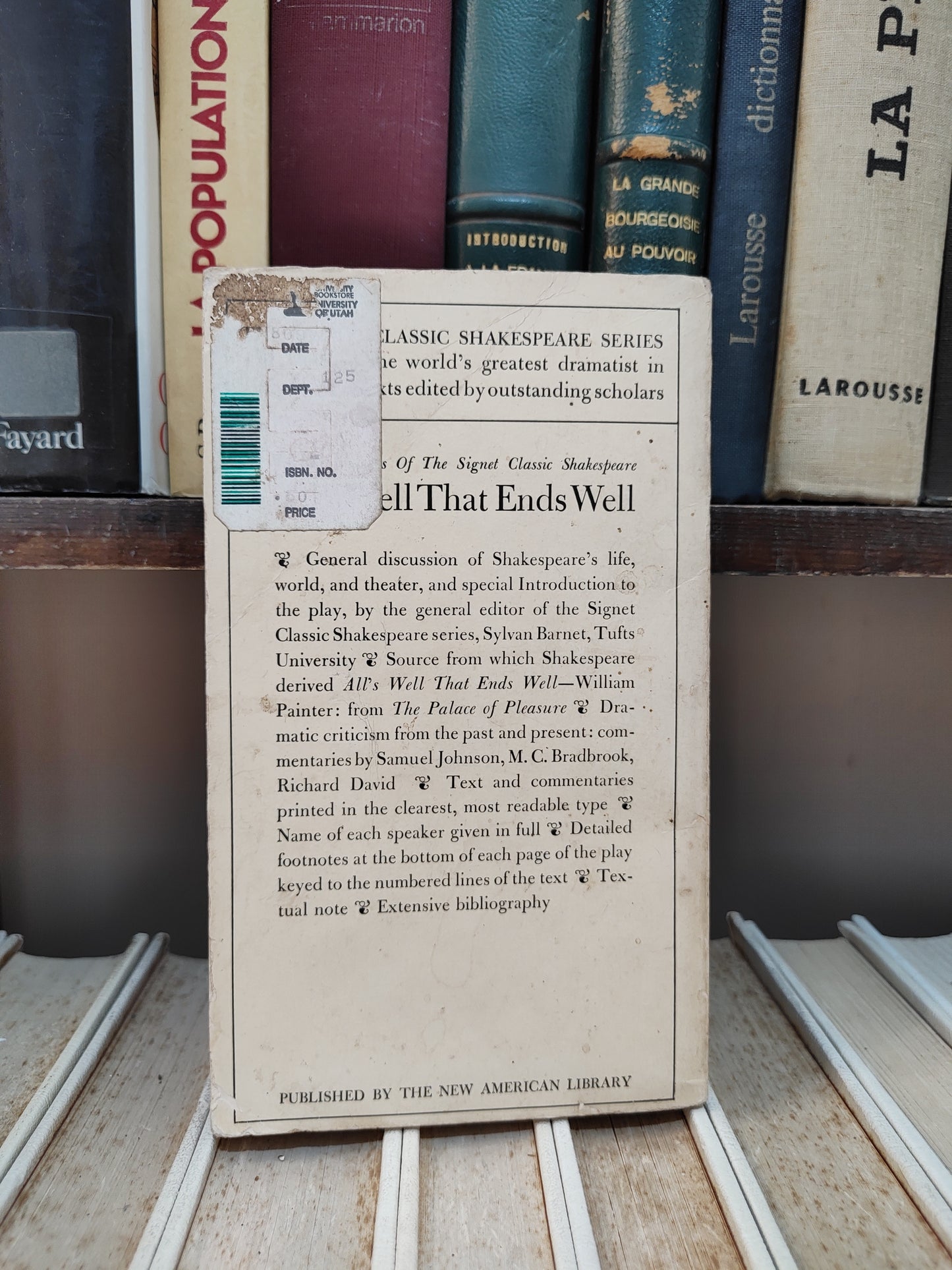 Shakespeare - All's well that ends well