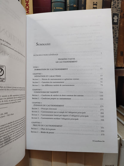 Simler - Traité Cautionnement Garanties autonomes Garanties indemnitaires