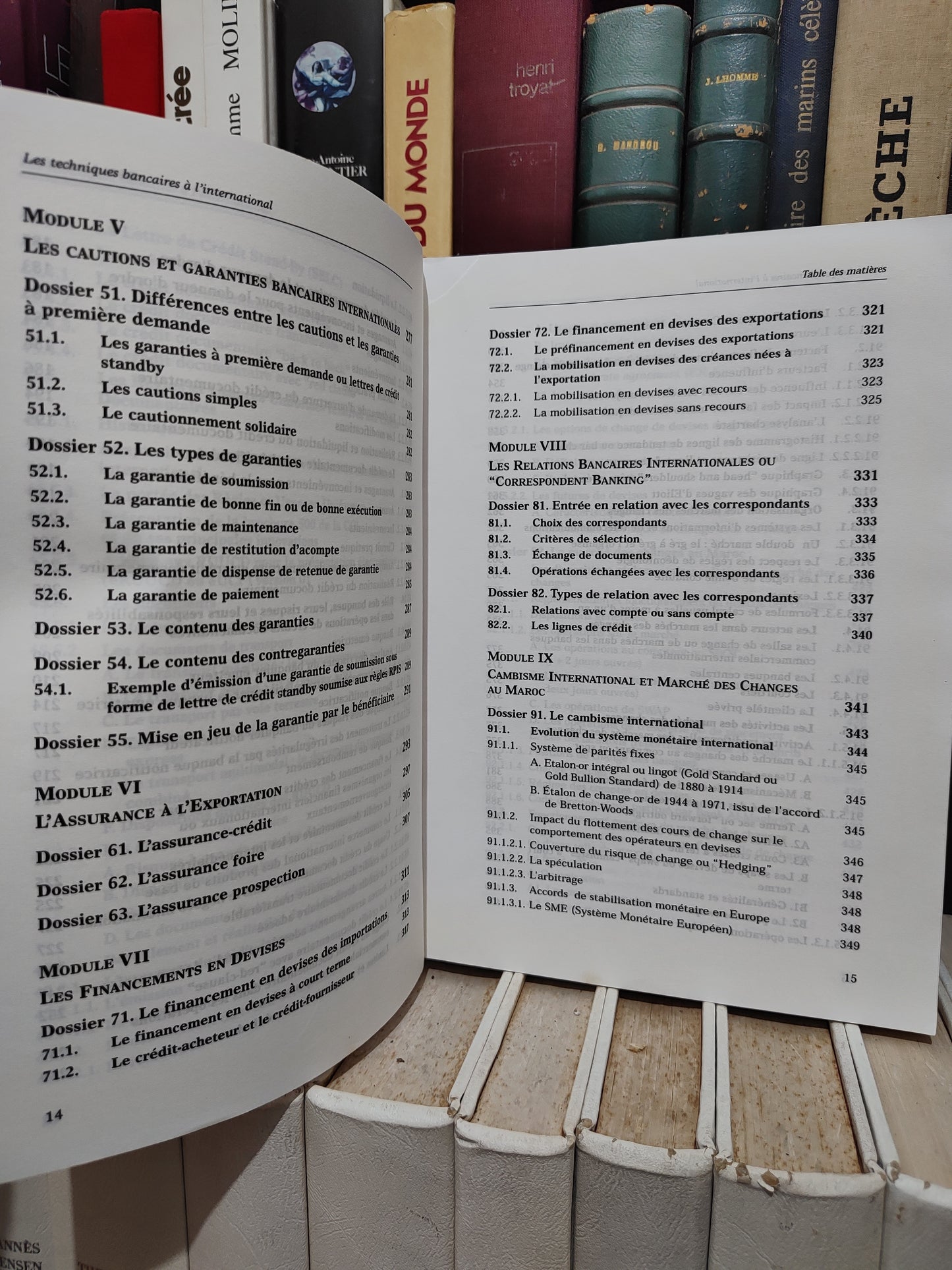 Slamti - Les techniques bancaires à l'international