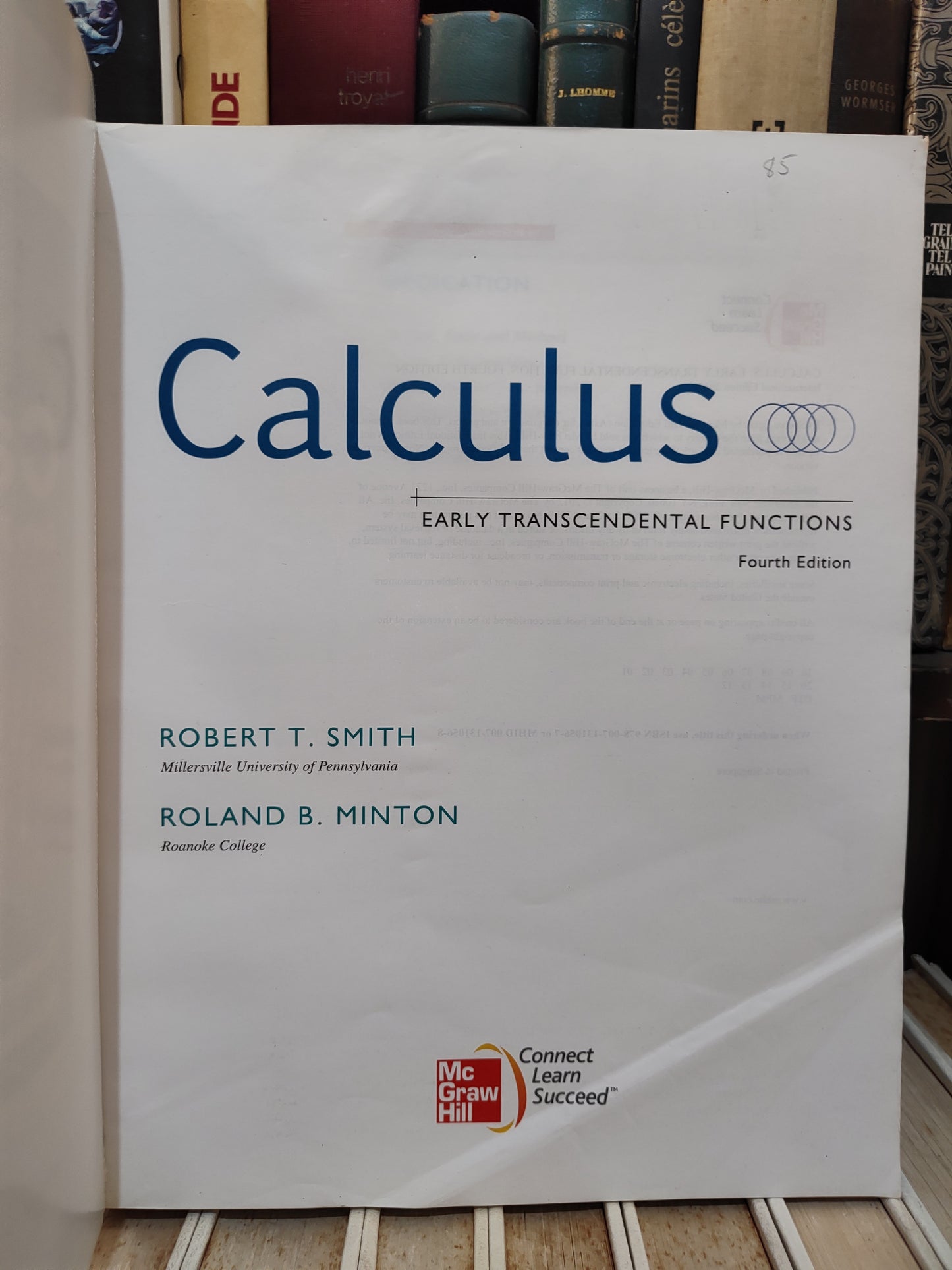 Smith - Calculus Early Transcendental Fynctions (voir dernière photo)