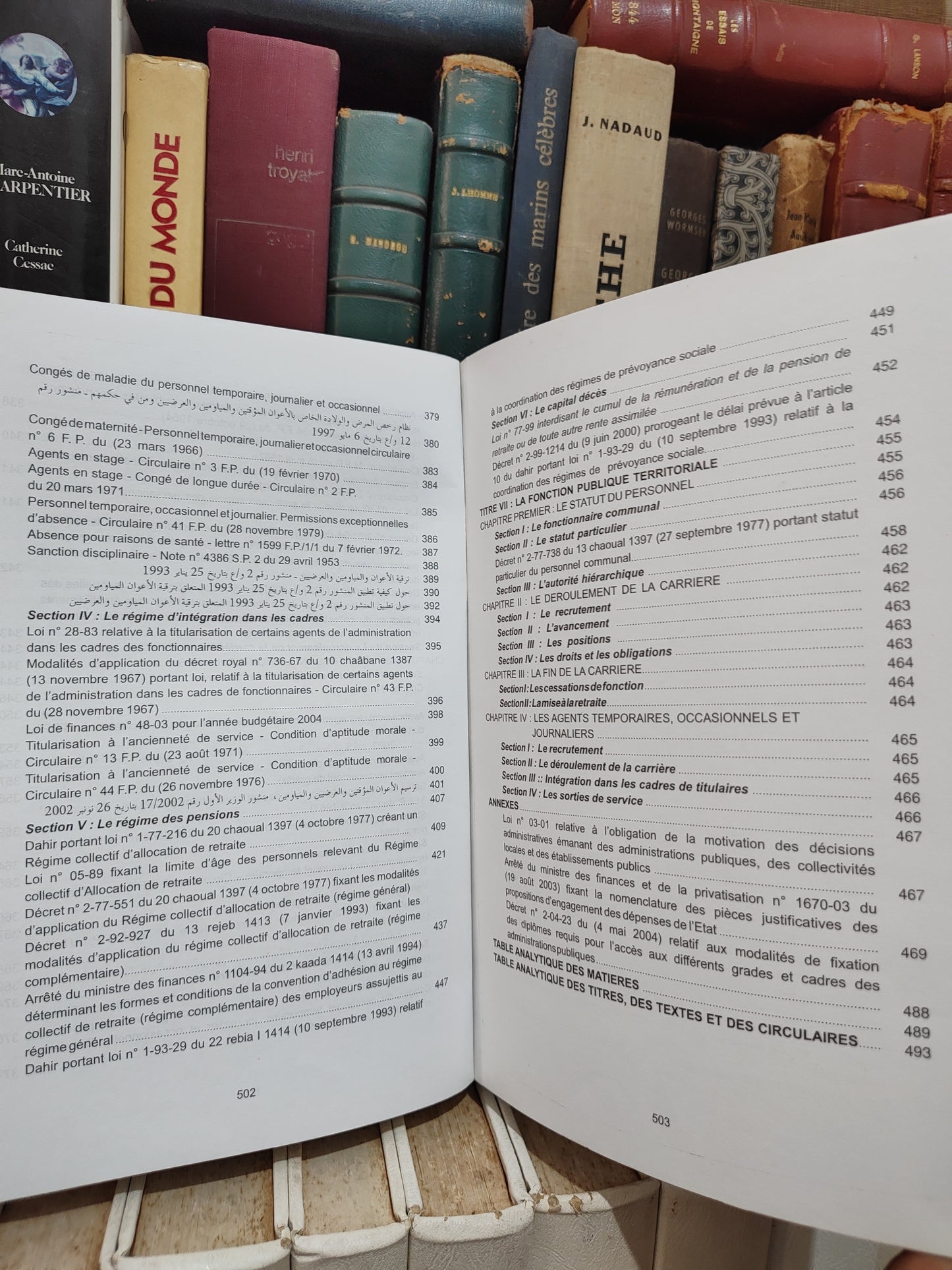 Snoussi - Droit de la fonction publique