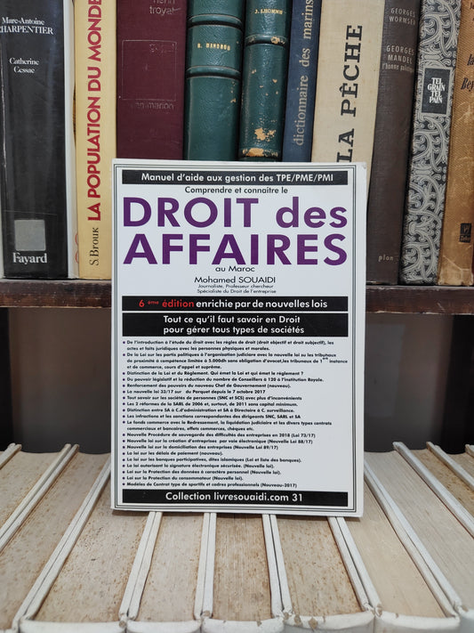 Souaidi - Droit des affaires au Maroc