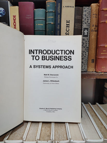 Starcevich - Introduction to business