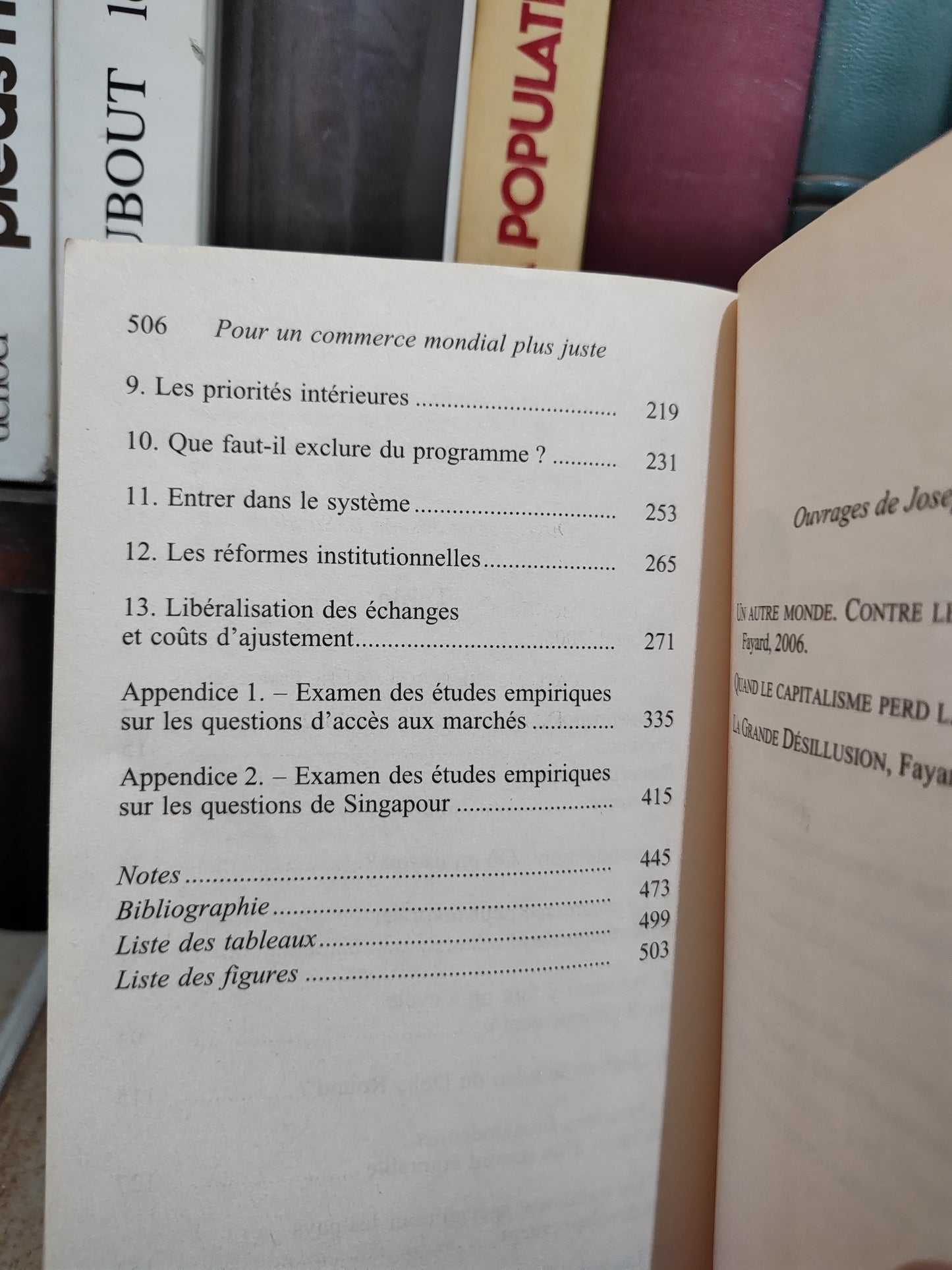 Stiglitz - Pour un commerce mondiale plus juste