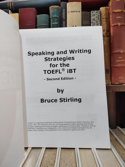 Stirling - Speaking and writing strategies for the Toefl iBT