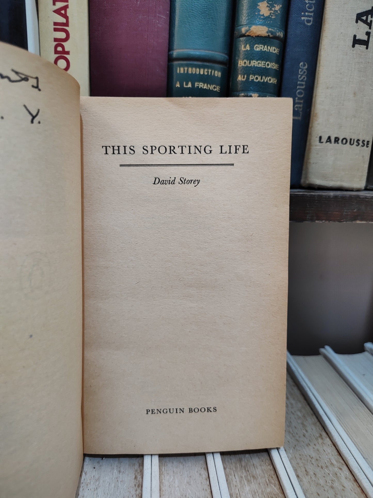Storey - The sporting life