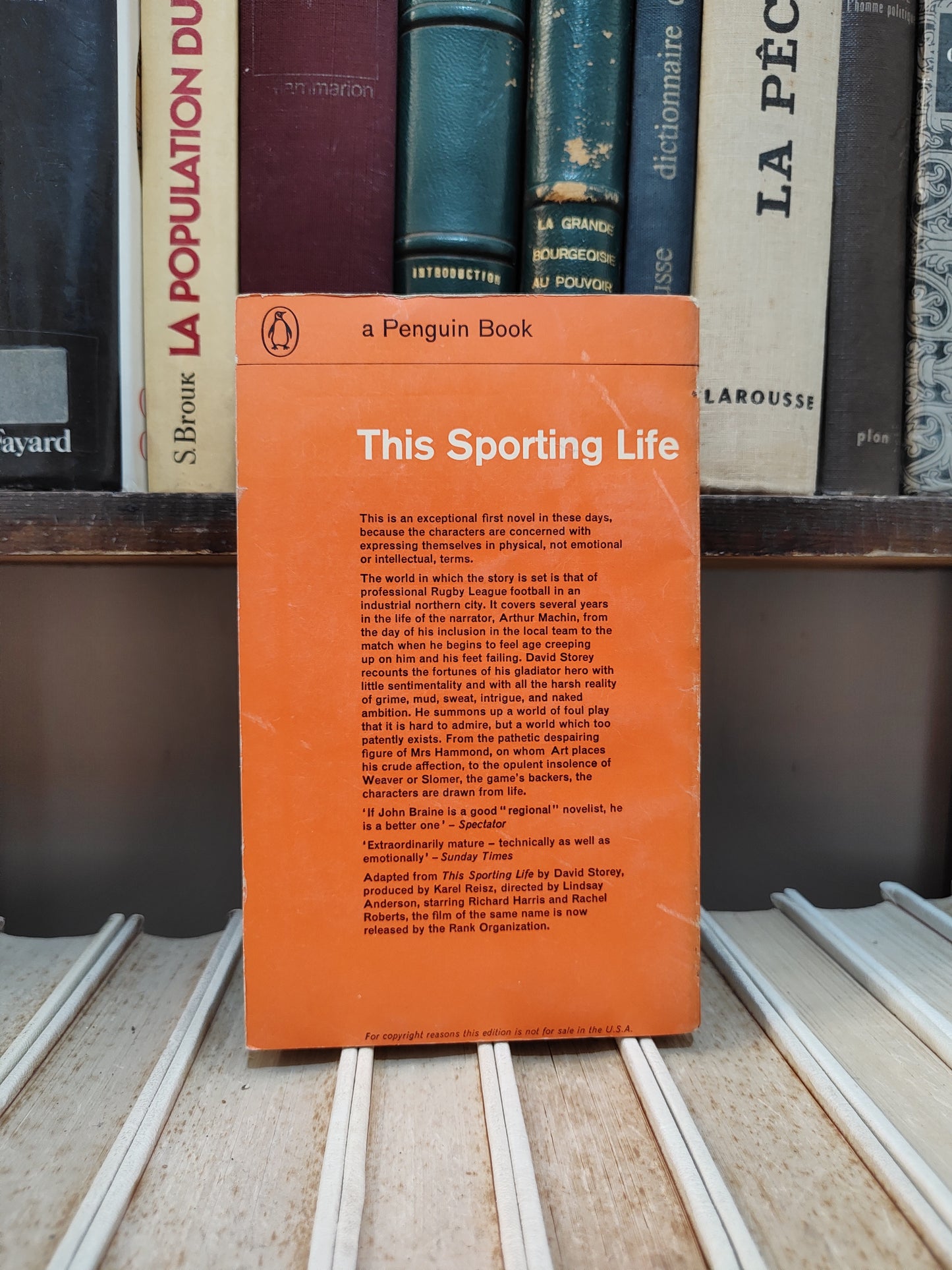 Storey - The sporting life