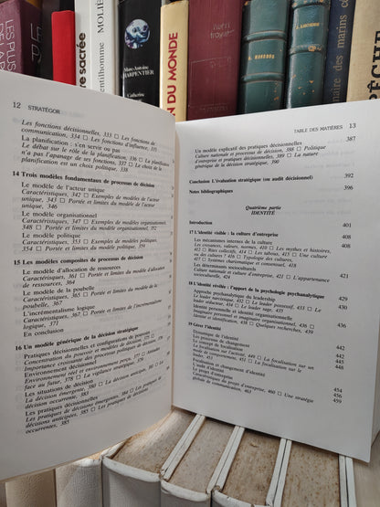 Strategor : Stratégie, structure, décision, identité ; Politique générale d'entreprise
