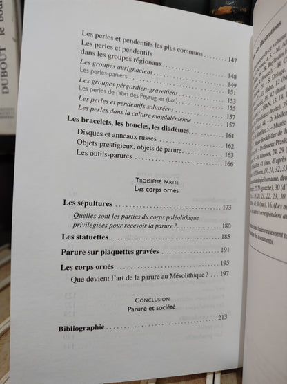 Taborin - Langue sans parole : La parure aux temps préhistorique
