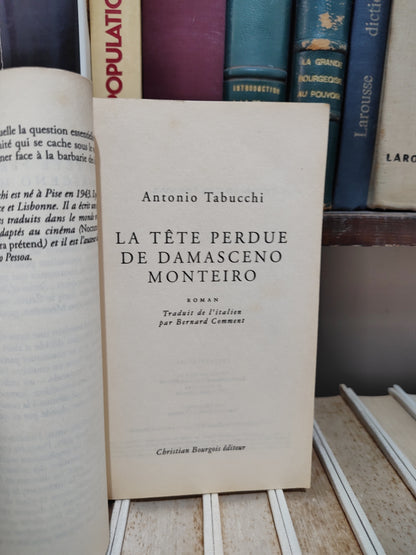 Tabucchi - La tête perdue de Damasceno Monteiro