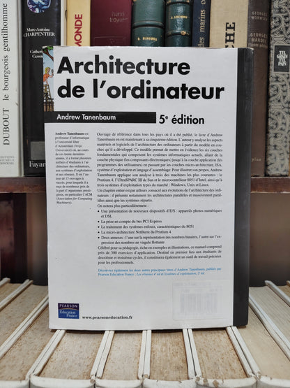 Tanenbaum - Architecture de l'ordinateur