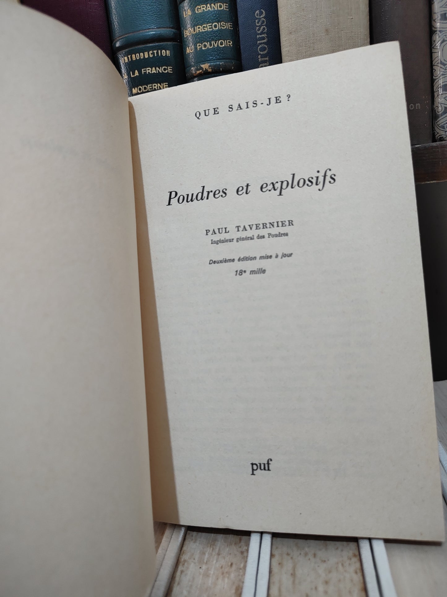 Tavernier - Poudres et explosifs