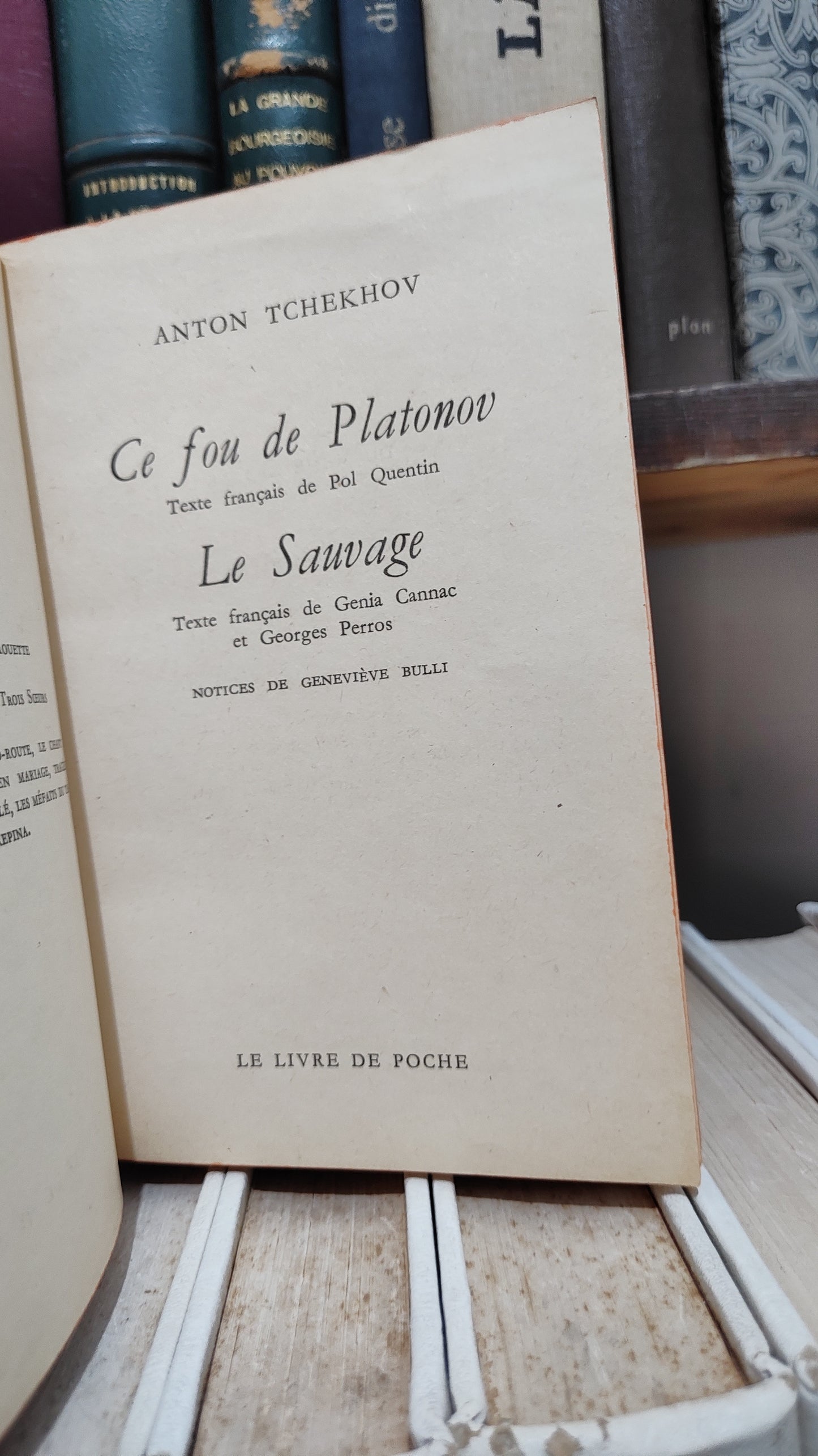 Tchekhov - Ce fou de Platonov Le sauvage