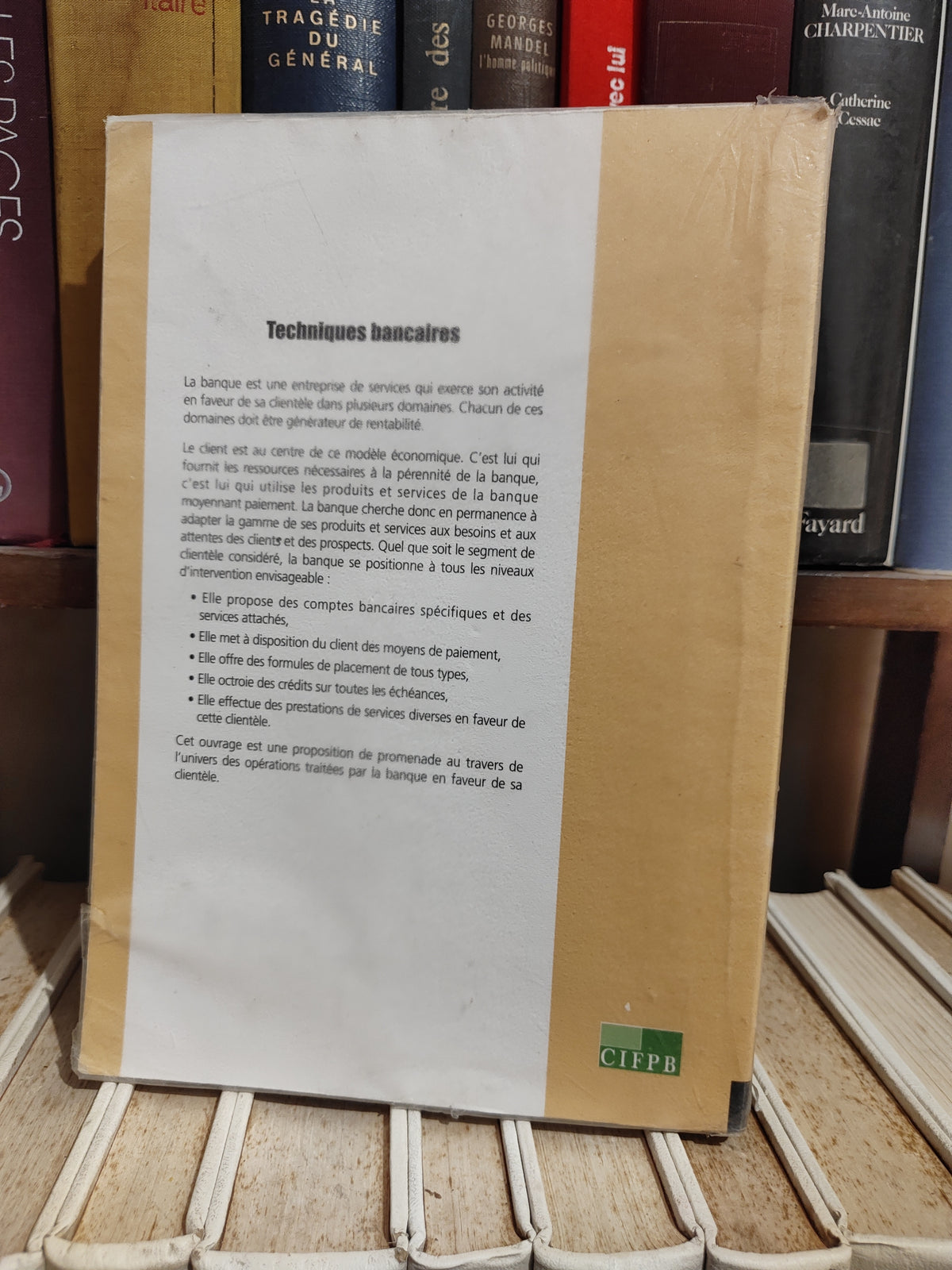 Techniques bancaires