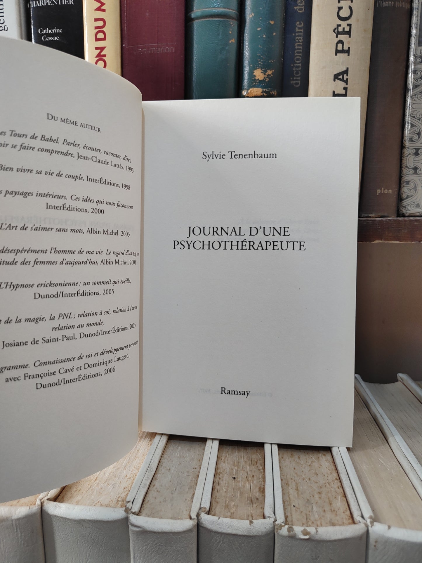 Tenenbaum - Journal d'une psychothérapeute