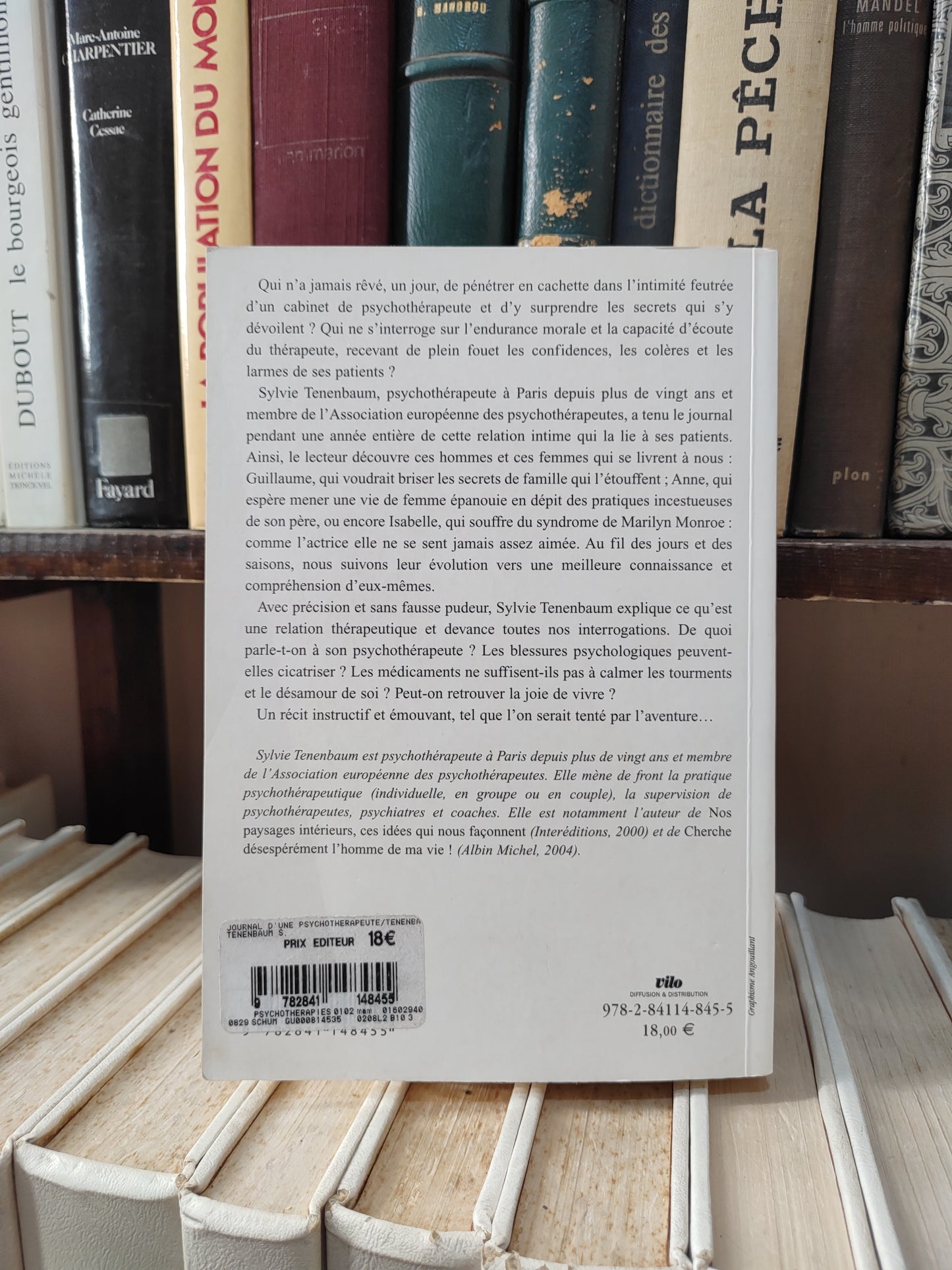 Tenenbaum - Journal d'une psychothérapeute