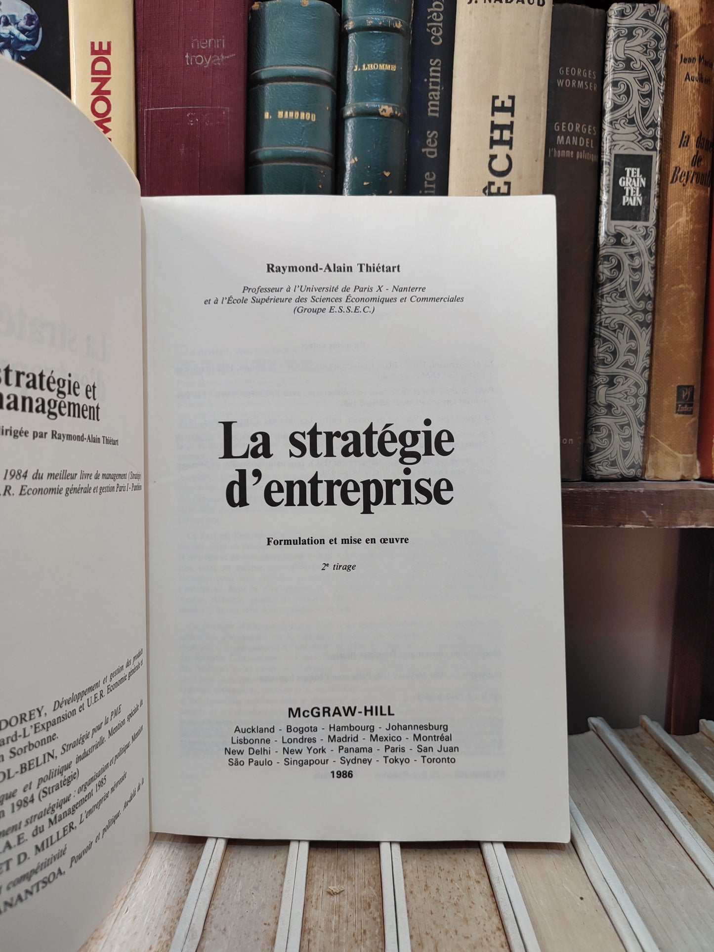 Thiétart - La stratégie d'entreprise