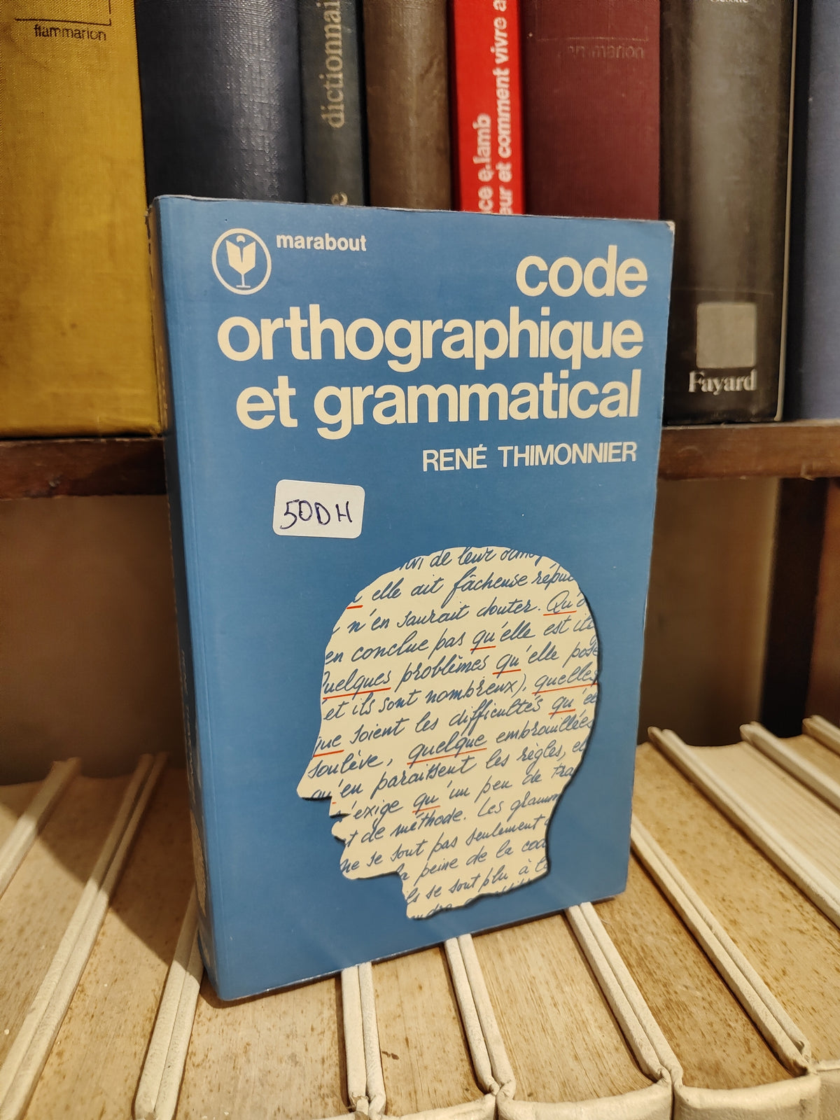 Thimonnier - Code orthographique et grammatical