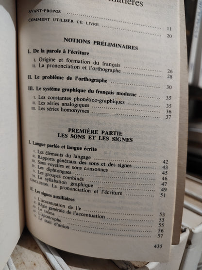 Thimonnier - Code orthographique et grammatical