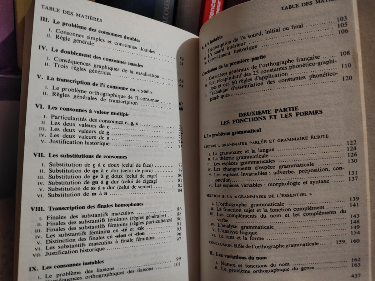 Thimonnier - Code orthographique et grammatical